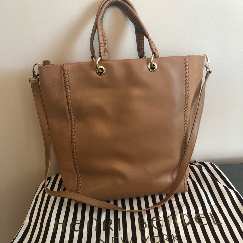 Henri Bendel Brown Leather Bag